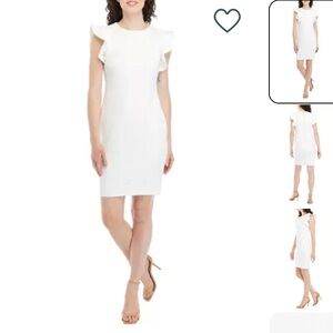 NWT Calvin Klein Cream/Off White Dress.